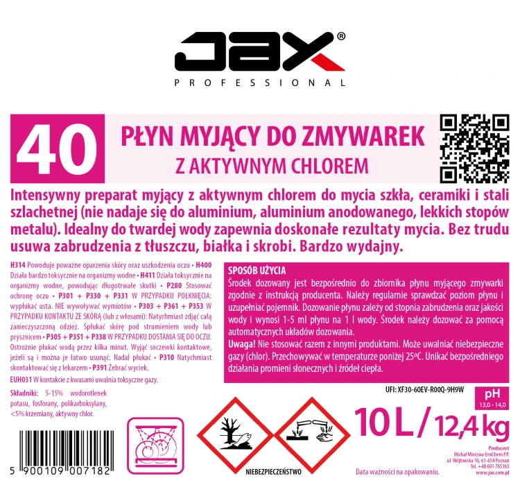 JAX 40 10L etykieta.webp