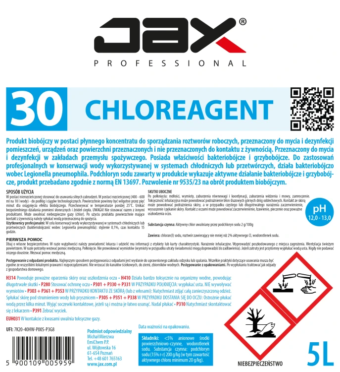 JAX 30 5L etykieta.webp