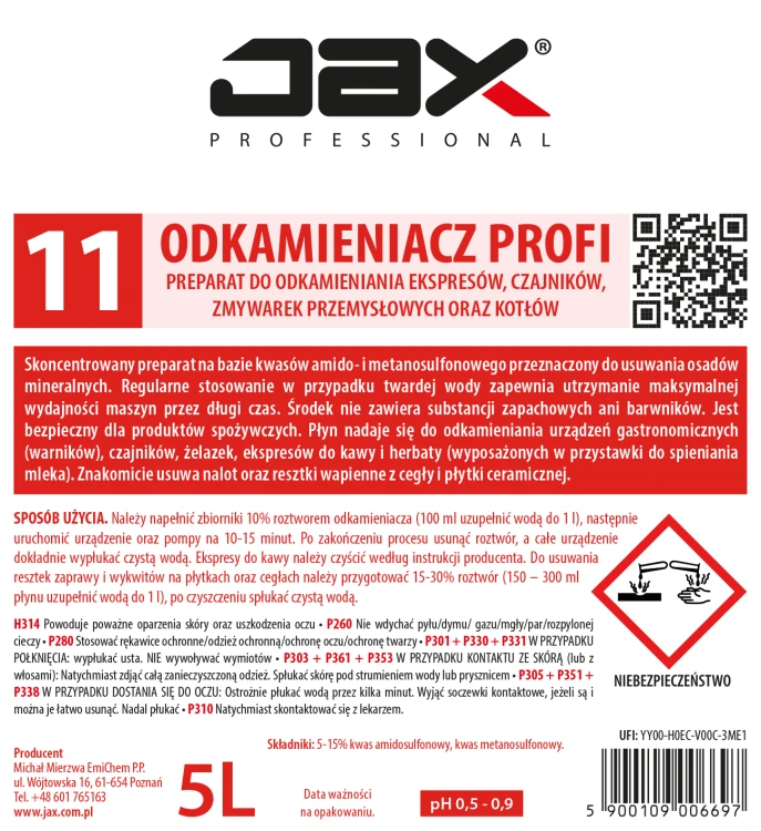 JAX 11 5L etykieta.webp