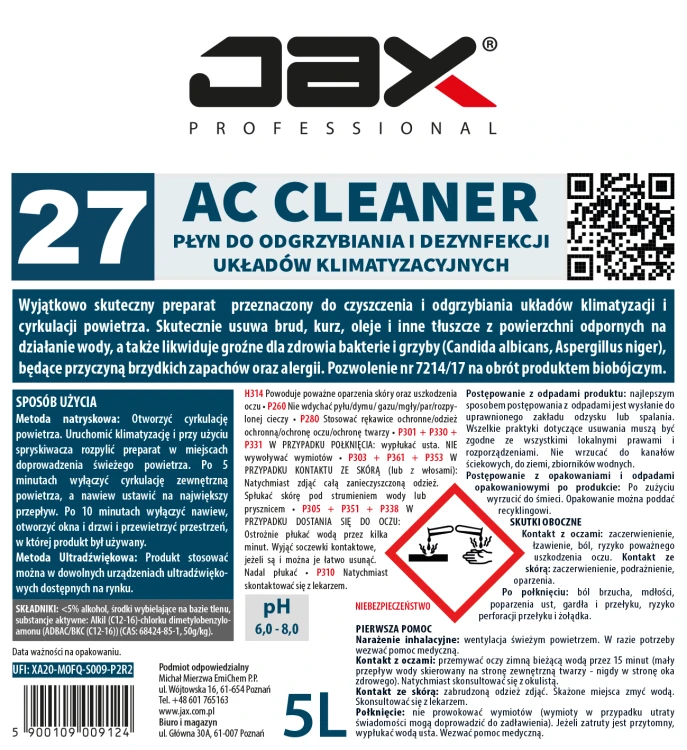 JAX 27 5L etykieta.webp