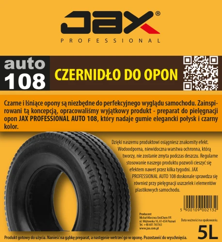 JAX 108 5L etykieta.webp