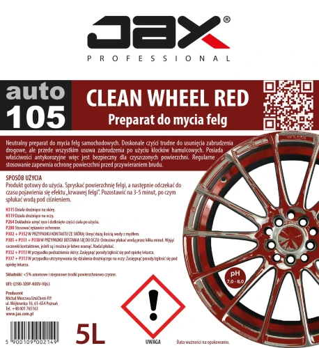 JAX 105 5L etykieta.webp