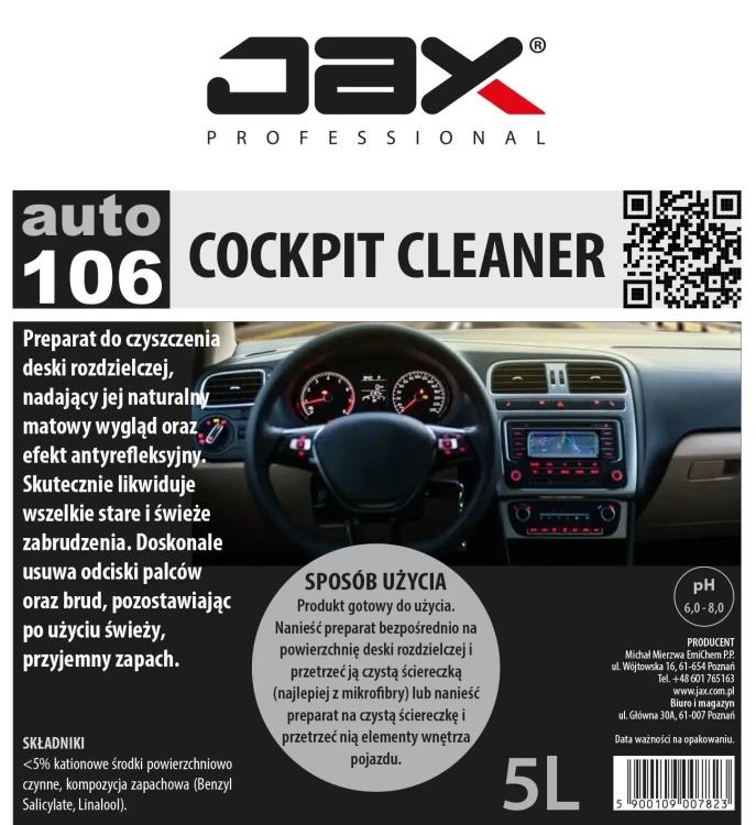 JAX 106 5L etykieta.webp