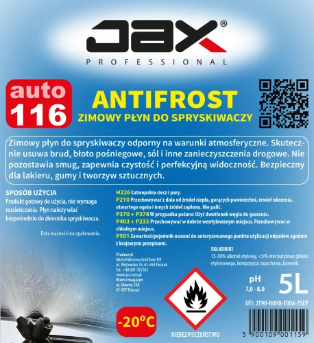 JAX 116 5L etykieta.webp