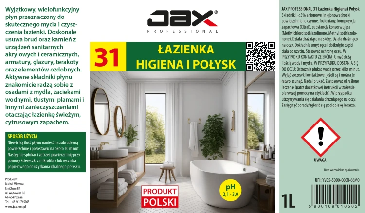 JAX 31 1L etykieta.webp