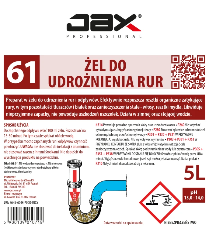JAX 61 5L etykieta.webp