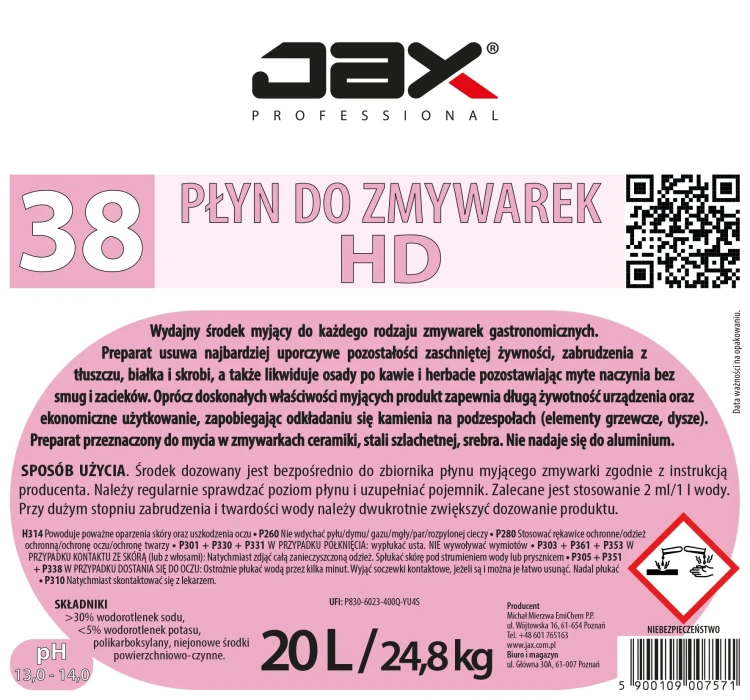 JAX 38 20L etykieta.webp