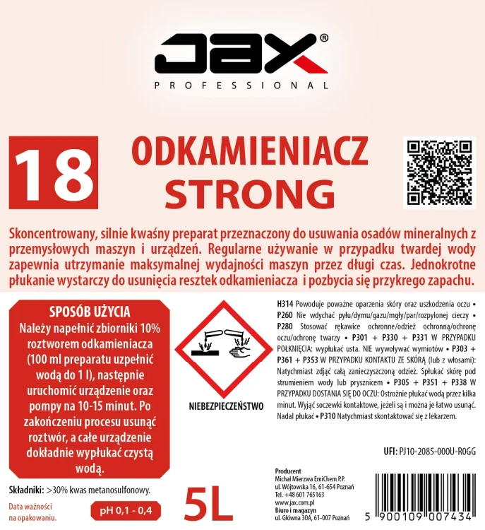 JAX 18 5L etykieta.webp