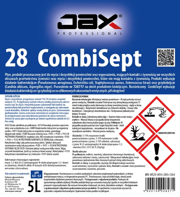 JAX 28 5L etykieta.webp
