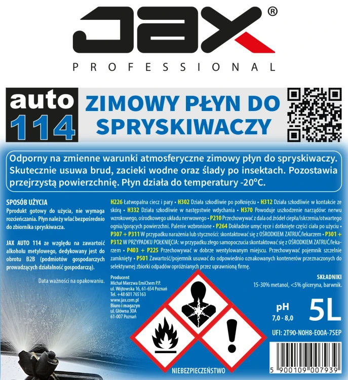 JAX 114 5L etykieta.webp